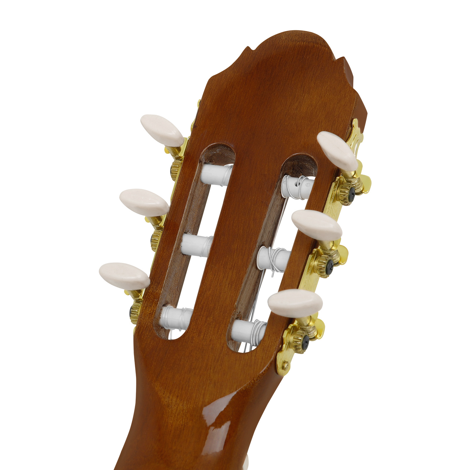 MMBAT 3930 spruce top wave Pattern 20-piece classical guitar with missing corners comes with a complete set of accessories pic 5