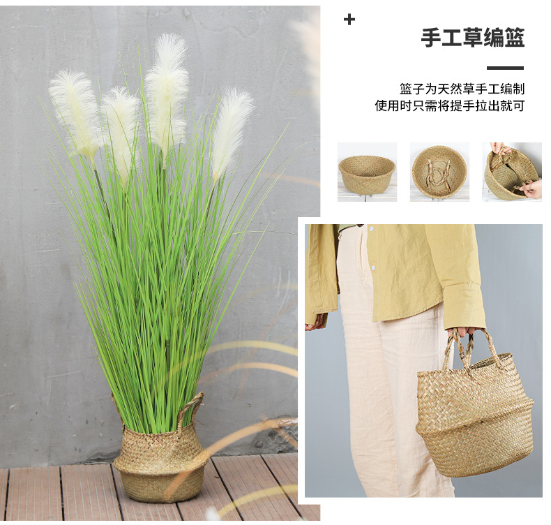 Artificial flowers, artificial lawns, artificial trees, artificial flowers, artificial lawns, artificial trees, plants, green plants, potted plants, artificial trees, large flower bonsai for the living room, floor-standing ornaments, bird of paradise, artificial traveler, artificial flowers, artificial lawns, artificial trees pic 12