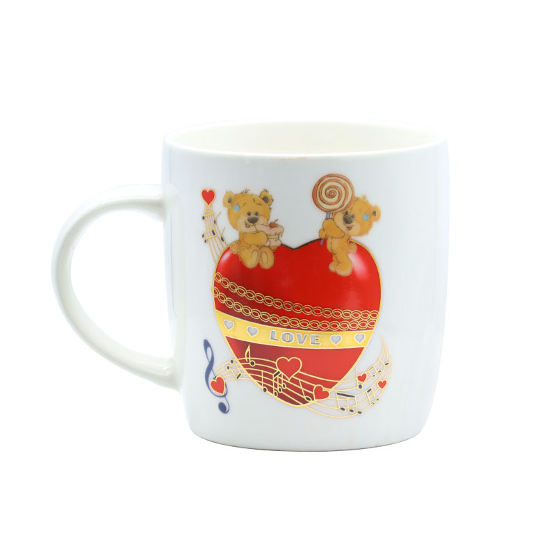 厂家直销热款卡通陶瓷咖啡杯带小熊套装可爱少女马克杯情人节礼品情侣小礼物370ML大容量家用通用牛奶杯支持做客logo详情2