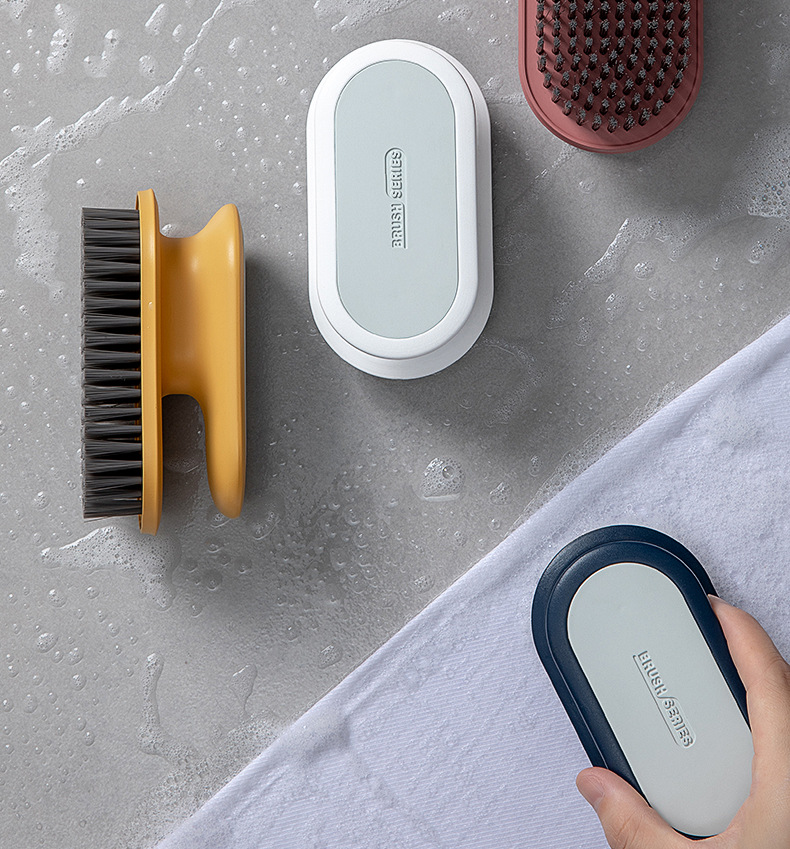 Factory direct supply 9009 laundry brush in stock for wholesale. Household high-quality soft-bristled cleaning brush for washing clothes and shoes pic 16