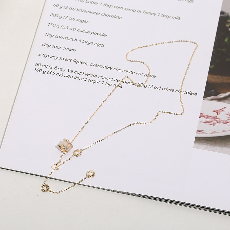 厂家直销S925纯银小蛮腰幸福情人款时尚简约项链详情1