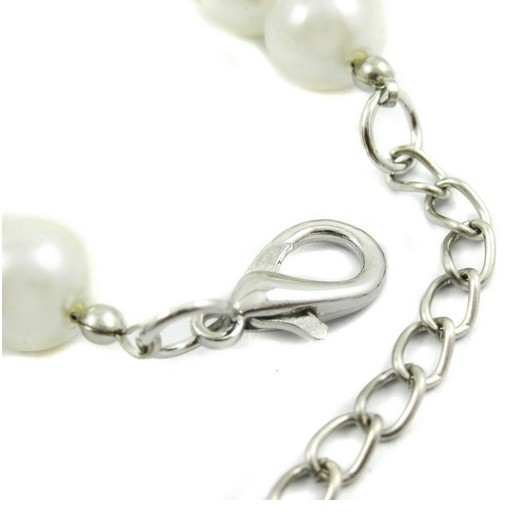 Pet necklaces, cute princess-style cat pearl necklaces, jewelry with bells, pet collars, accessories manufacturer wholesale pic 3