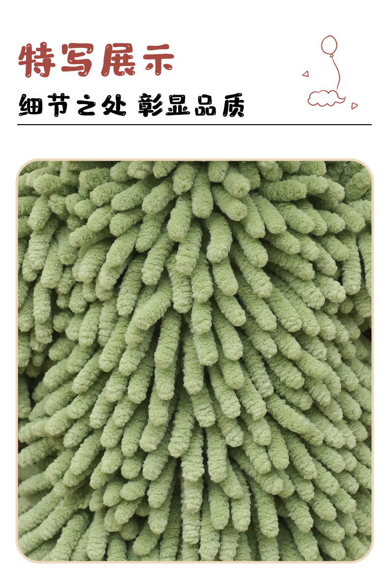 卡通猩猩雪尼尔吸水擦手公仔 多功能动物创意毛绒玩偶娃娃批发详情8