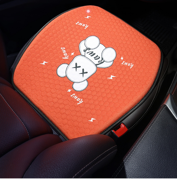 Honeycomb car gel seat cushion, single piece, all-season, cool seat cushion, summer breathable and ventilated bottom cushion, office pic 13