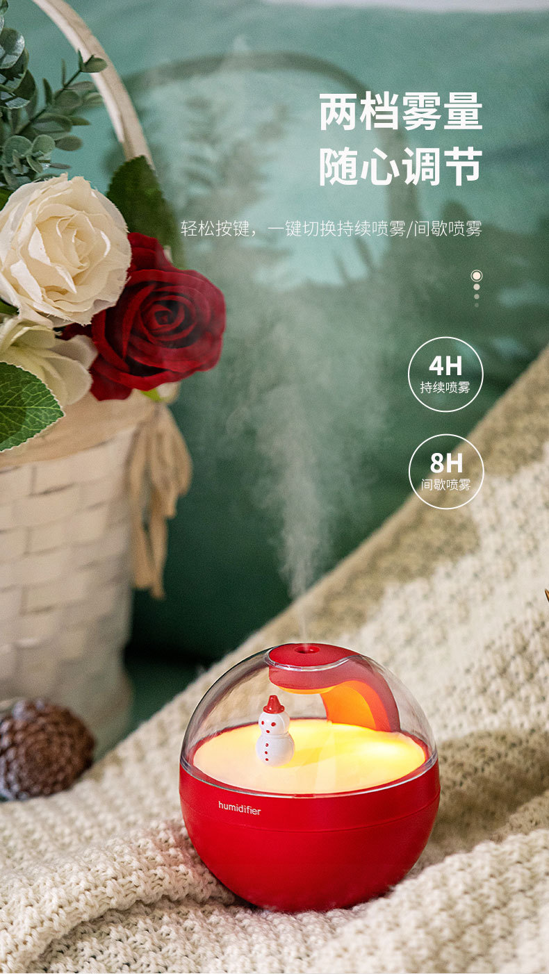 New Poke Ball humidifier, home creative desktop hydrating air spray, Astronaut mini humidifier, cross-border pic 8
