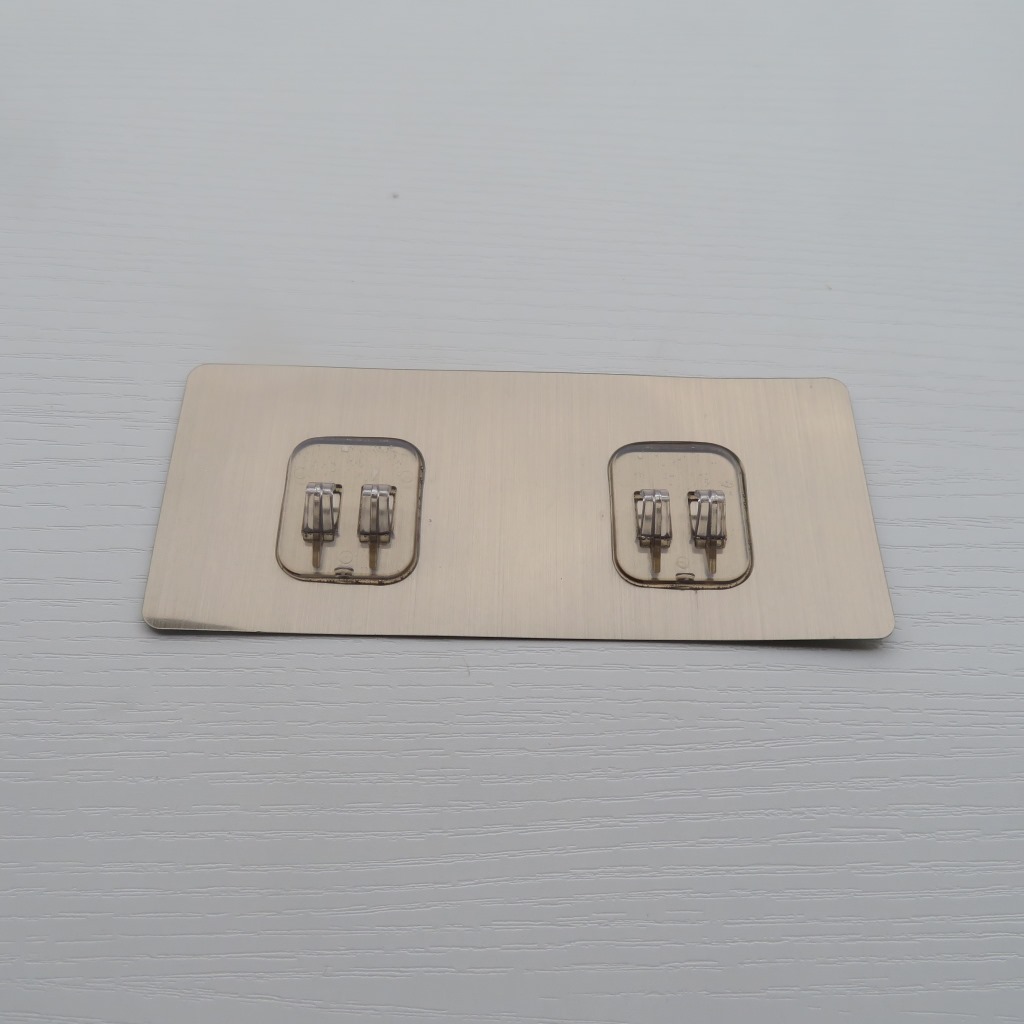 Adhesive seamless clip collection shelving, ironwork hook accessories, adhesive wall chopstick holder fixing stickers pic 11