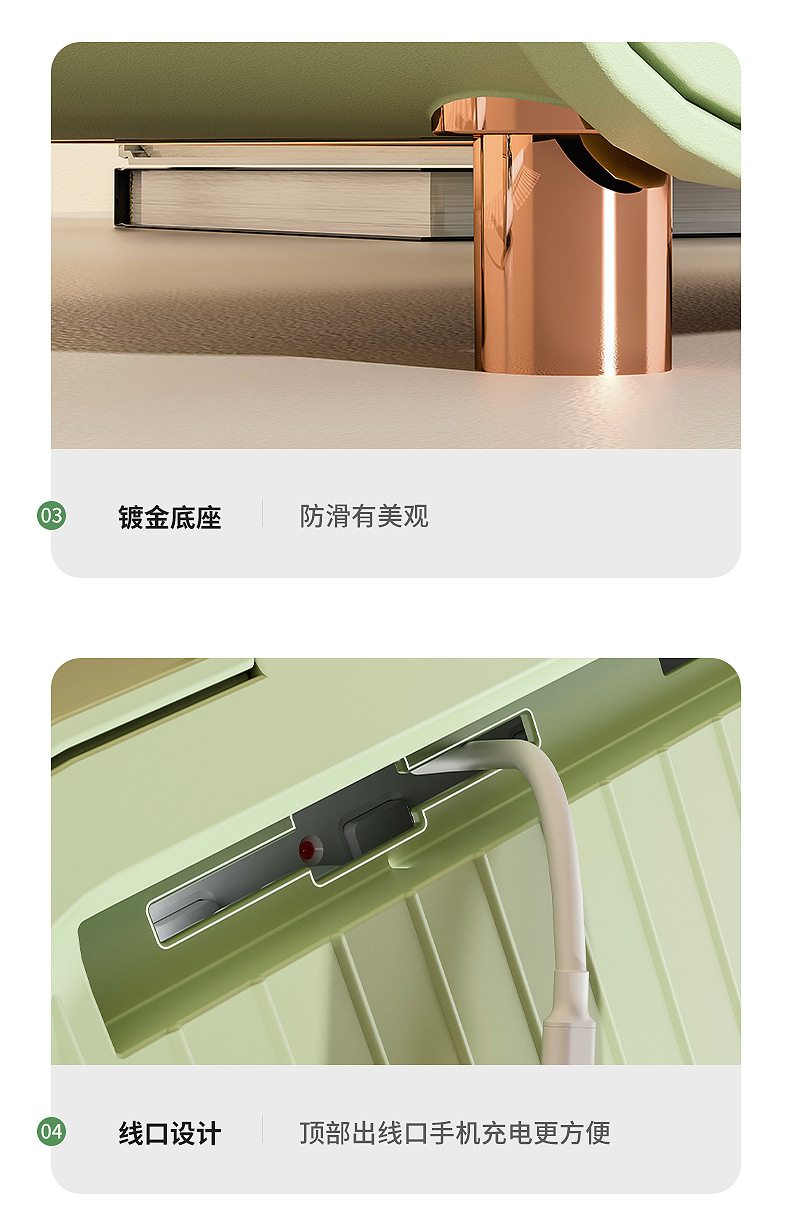 Simple and fresh desktop storage, socket shielding protection, power strip storage box, dust-proof wire organization box, power supply pic 11