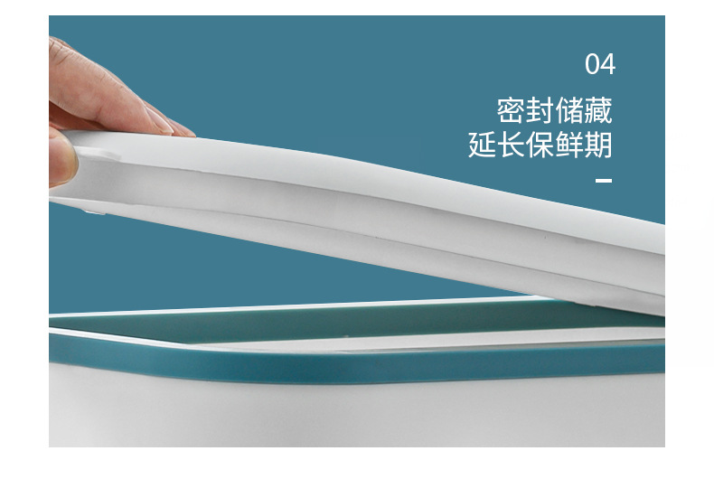 家用加厚米桶按压式杂粮收纳箱家用密封防虫米缸五谷储粮箱批发详情21