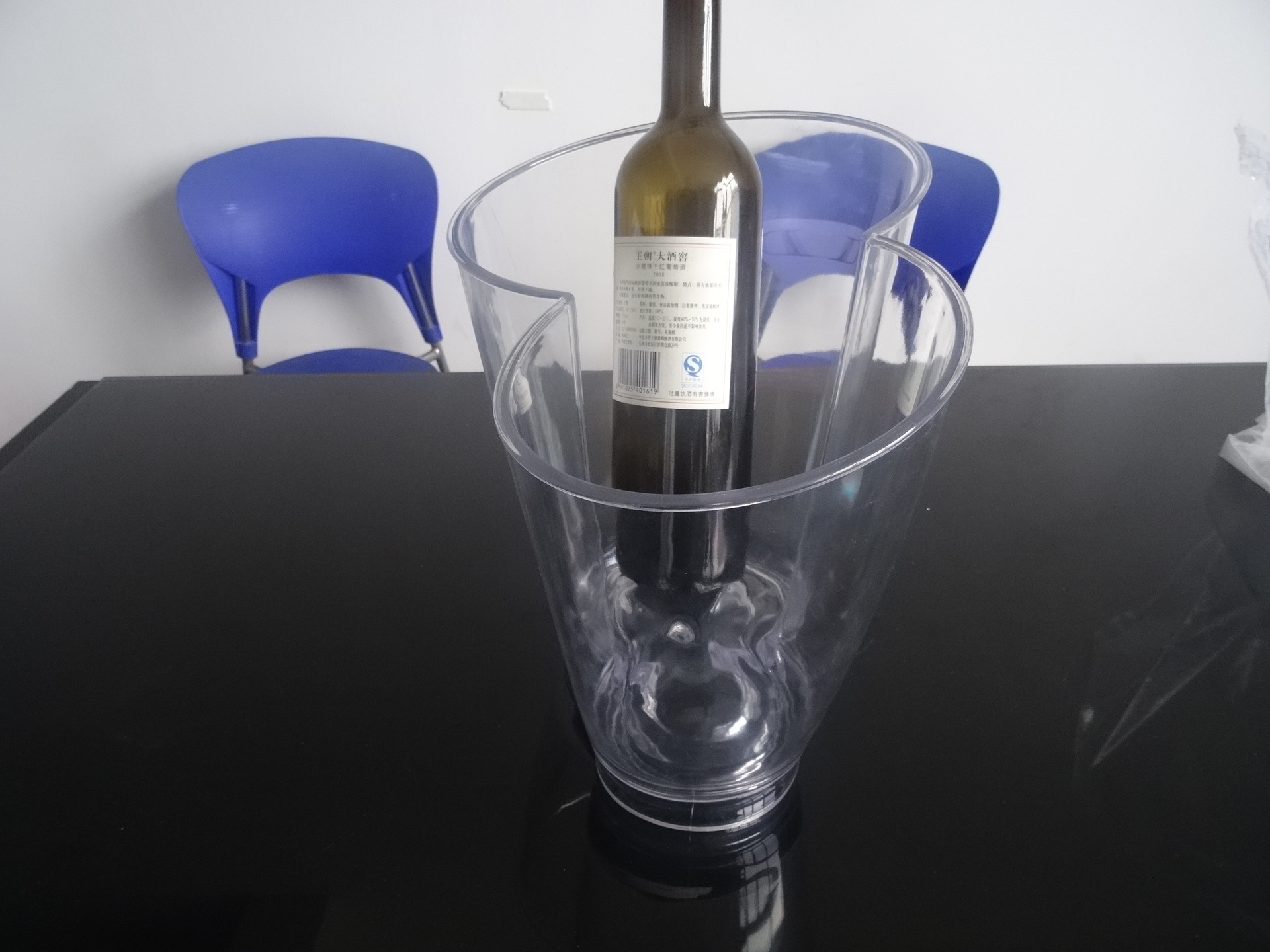 Factory processing and customization of thickened square hand-held ice cube buckets for bar use, with 1.7L small ice cube buckets in stock for foreign trade pic 17