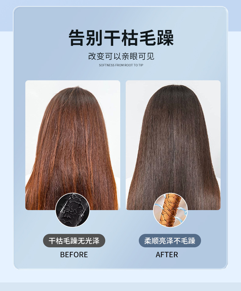 Cross-border bestseller: Three-in-one wireless curling iron and hair straightener for female students, mini mini electric splint for both straightening and curling pic 13