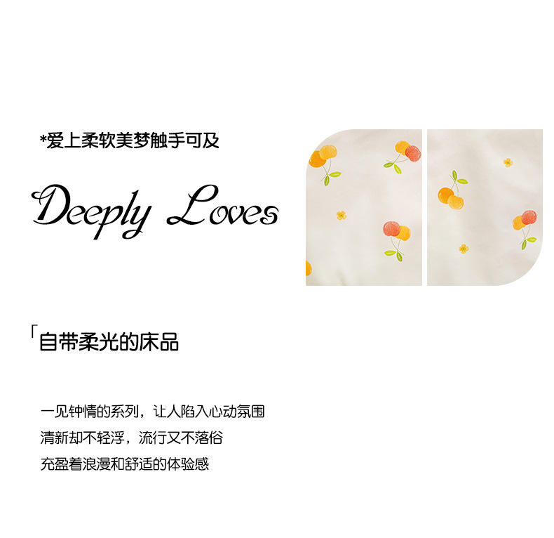 Original factory new product bed four-piece set, four Seasons four-piece set, princess style set, live group purchase gift, physical consignment pic 4