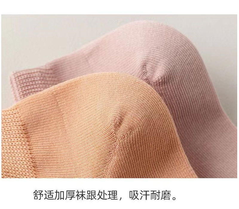 袜子女短袜夏季薄款纯色船袜女士吸汗透气运动袜夏天白色浅口潮袜详情23