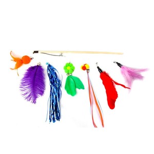 上百款替换头任意搭配三节钓鱼竿逗猫棒猫草鱼猫猫用品猫玩具详情6