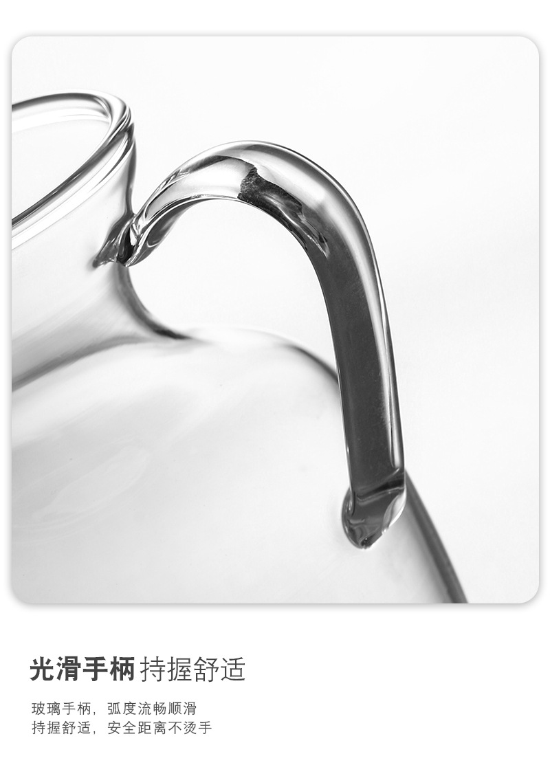 爆款仿宋茶壶自带过滤绿茶壶耐热玻璃加厚小青柑茶壶可明火加热壶详情14
