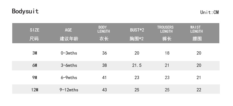 新款Payifang婴儿连体衣 女宝宝短袖三角哈+裙边短裤+头套详情8