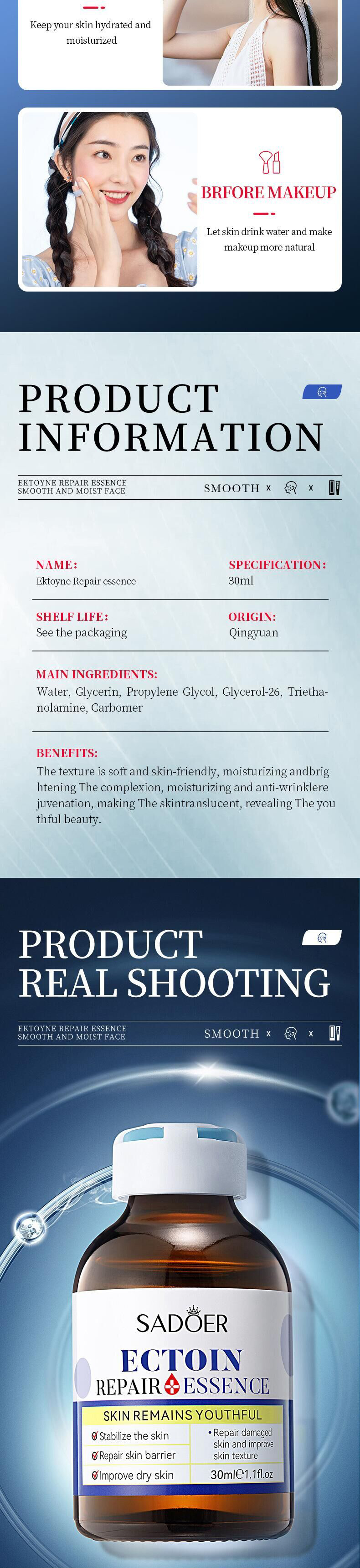 30ml SADOER Hydrating, Moisturizing and retinol Repairing Essence for cross-border export pic 12