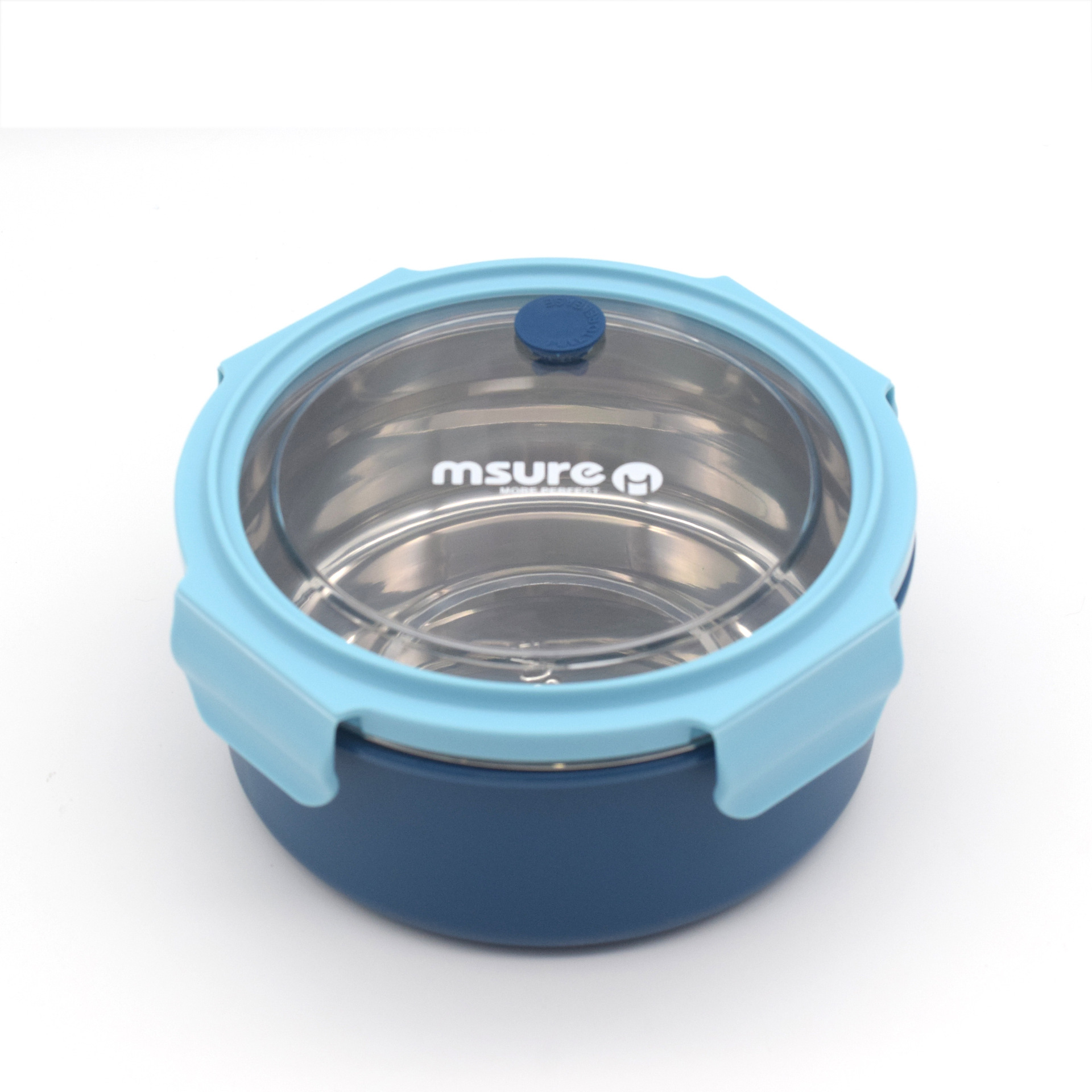 304不锈钢保温饭盒密封圆形便携饭盒便当盒上班族学生带饭餐盒详情1