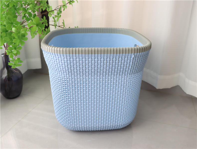 Wholesale of large quantities of hand-held storage baskets, clothing and sundries storage baskets, dirty clothes baskets, large hollowed-out dirty clothes baskets pic 7