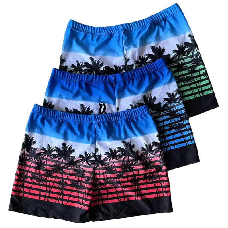 泳裤男防尴尬新款宽松版男士泳衣平角游泳裤短裤泳装温泉游泳装备详情5