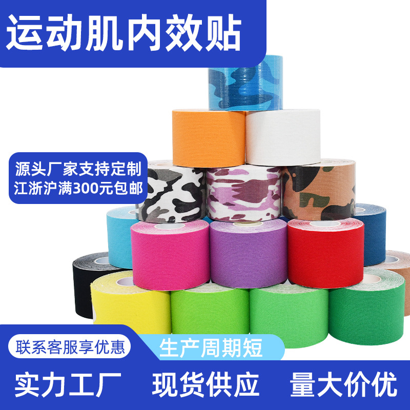 工厂无纺布弹力护指批发手指绷带 自粘绷带 运动脚踝宠物弹性绷带详情3