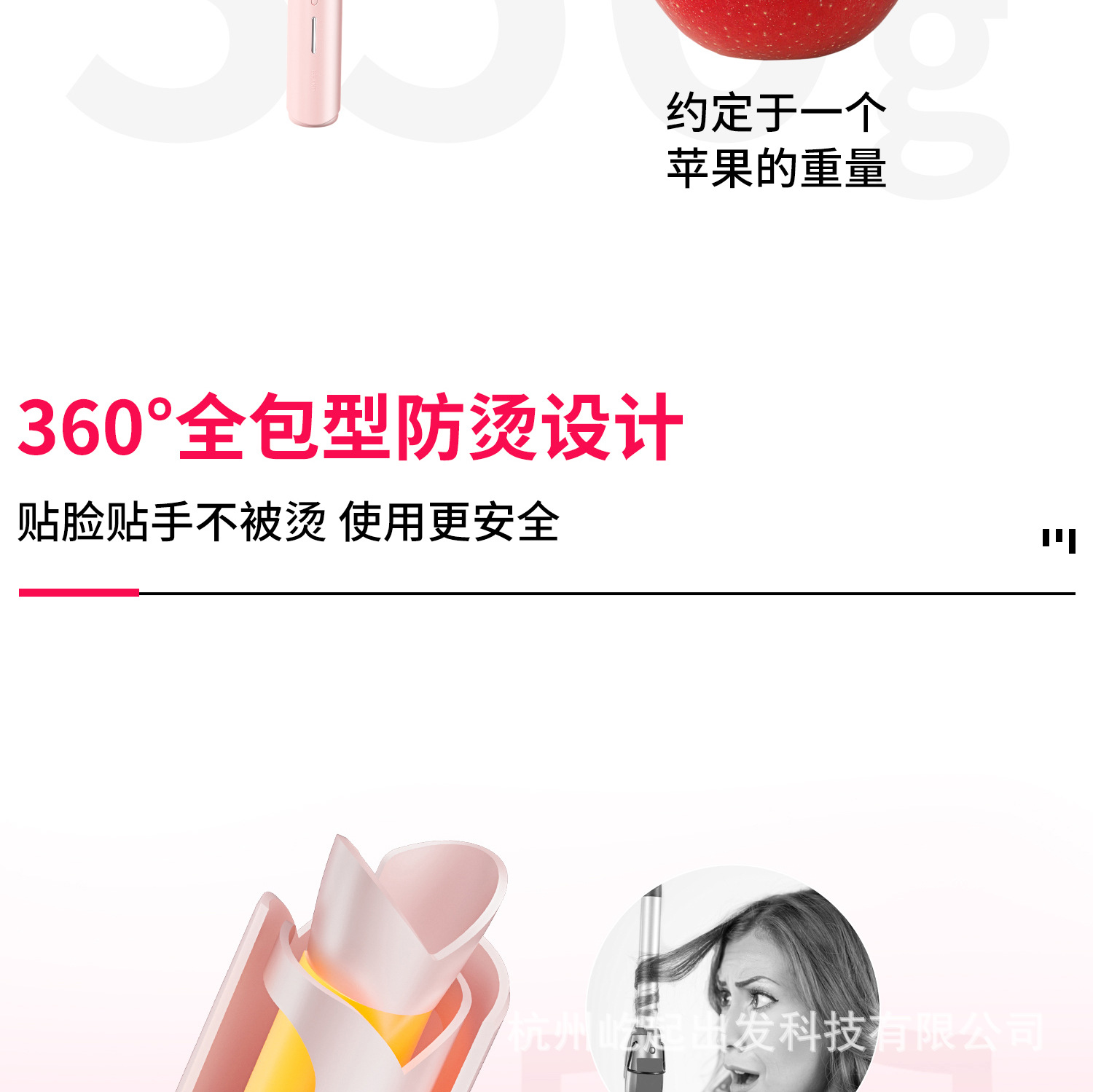 Wholesale of new cross-border fully automatic wireless curling iron 32mm large wave special household small electric curling iron pic 9