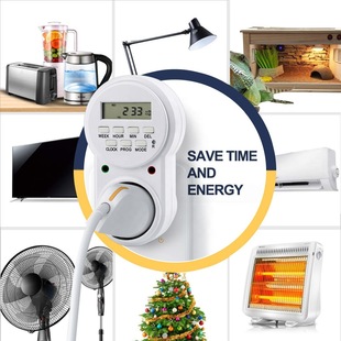 The mechanical timer household smart timing socket operates in a 24-hour cycle, with the timer switch automatically cutting off the power supply pic 19