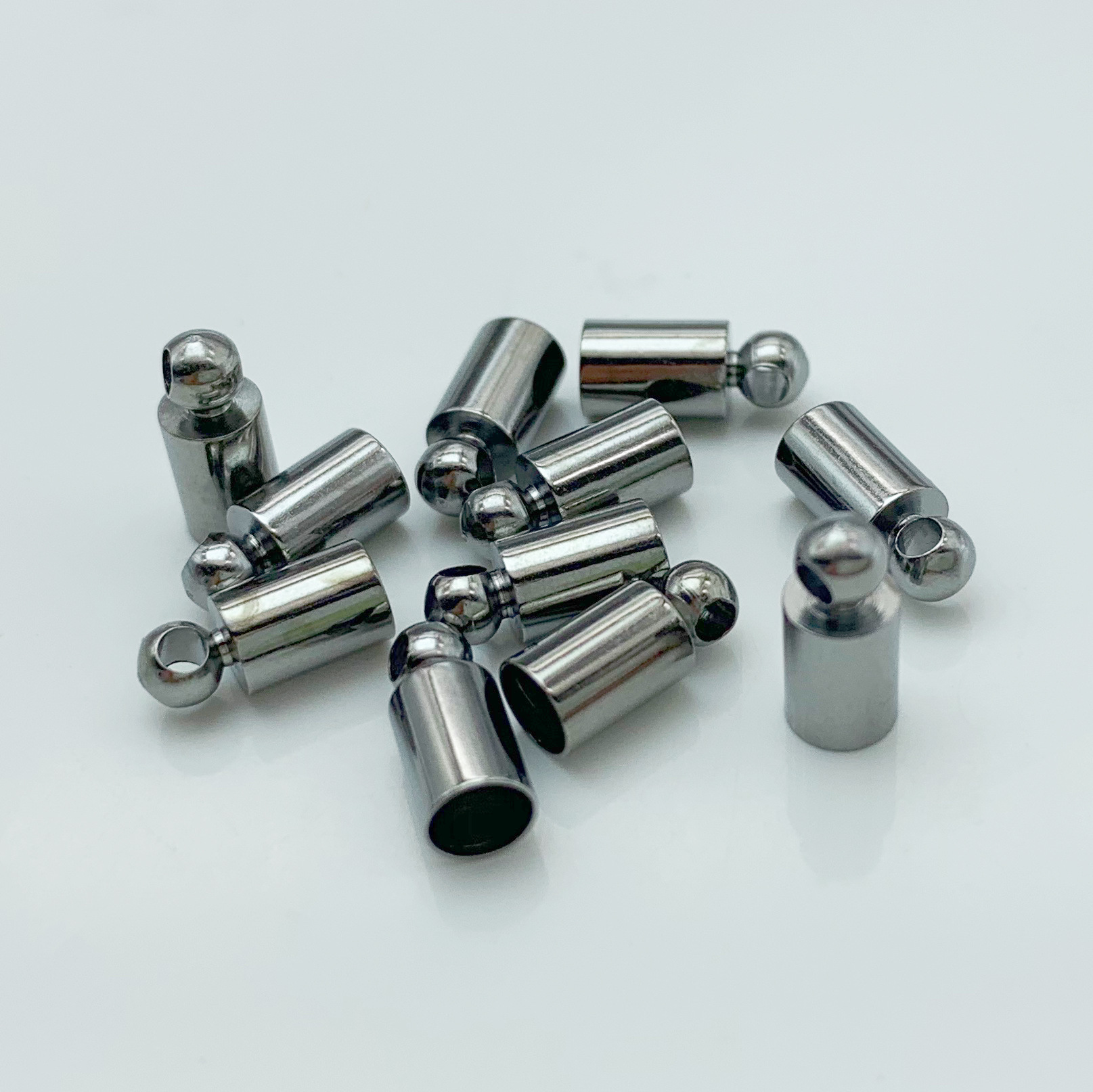 饰品配件diy 电镀铜砝码 流苏帽砝码帽铜吊钟多用途帽盖 现货直销详情9