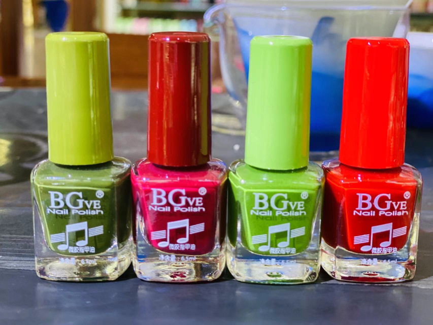 Cross-border new product nail polish, brilliant small nail polish, student nail polish, color aroma, wine red, bright red wholesale pic 16