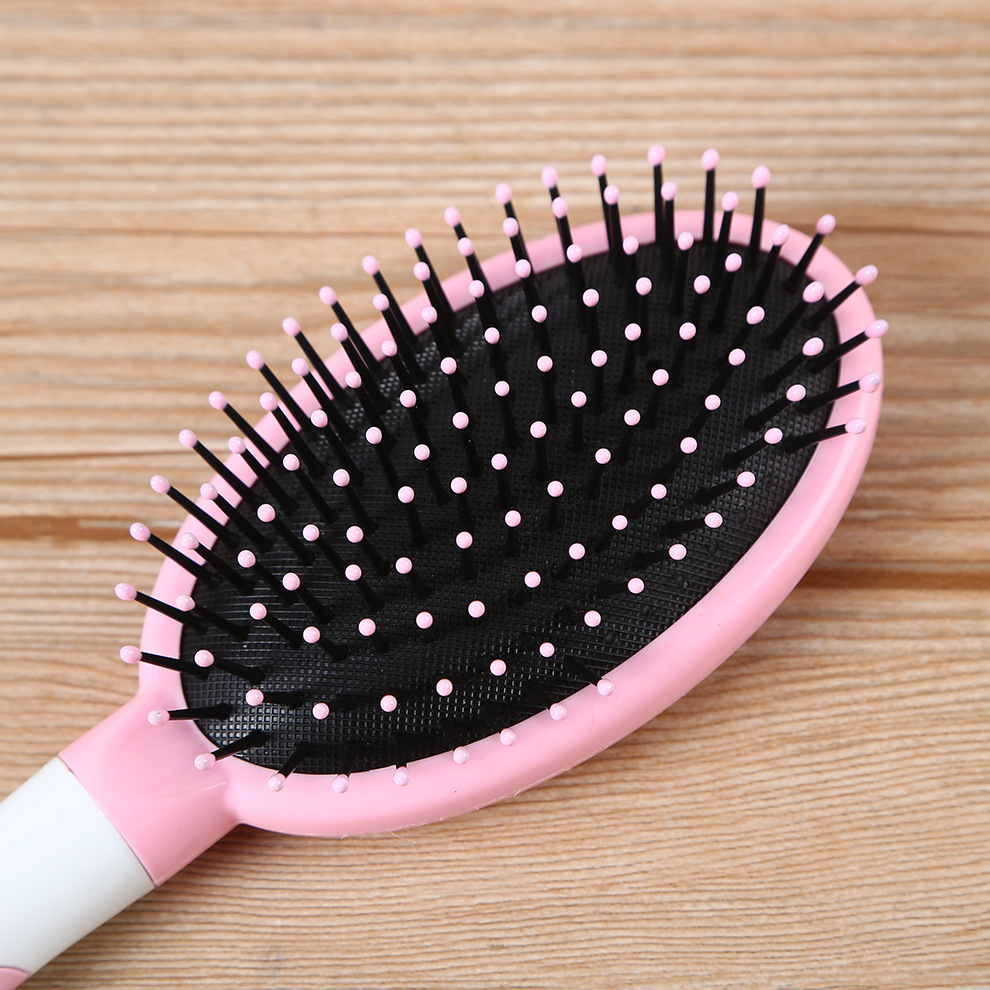 Factory direct sales of air cushion combs, massage combs, curly hair combs, cute pink smooth hair care and anti-static combs pic 5