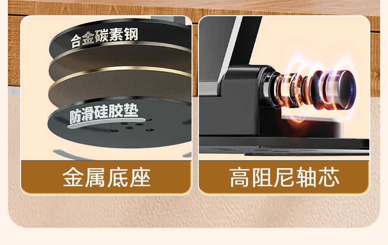 手机支架桌面铝合金旋转360度平板电脑支架办公追剧直播便携折叠详情8