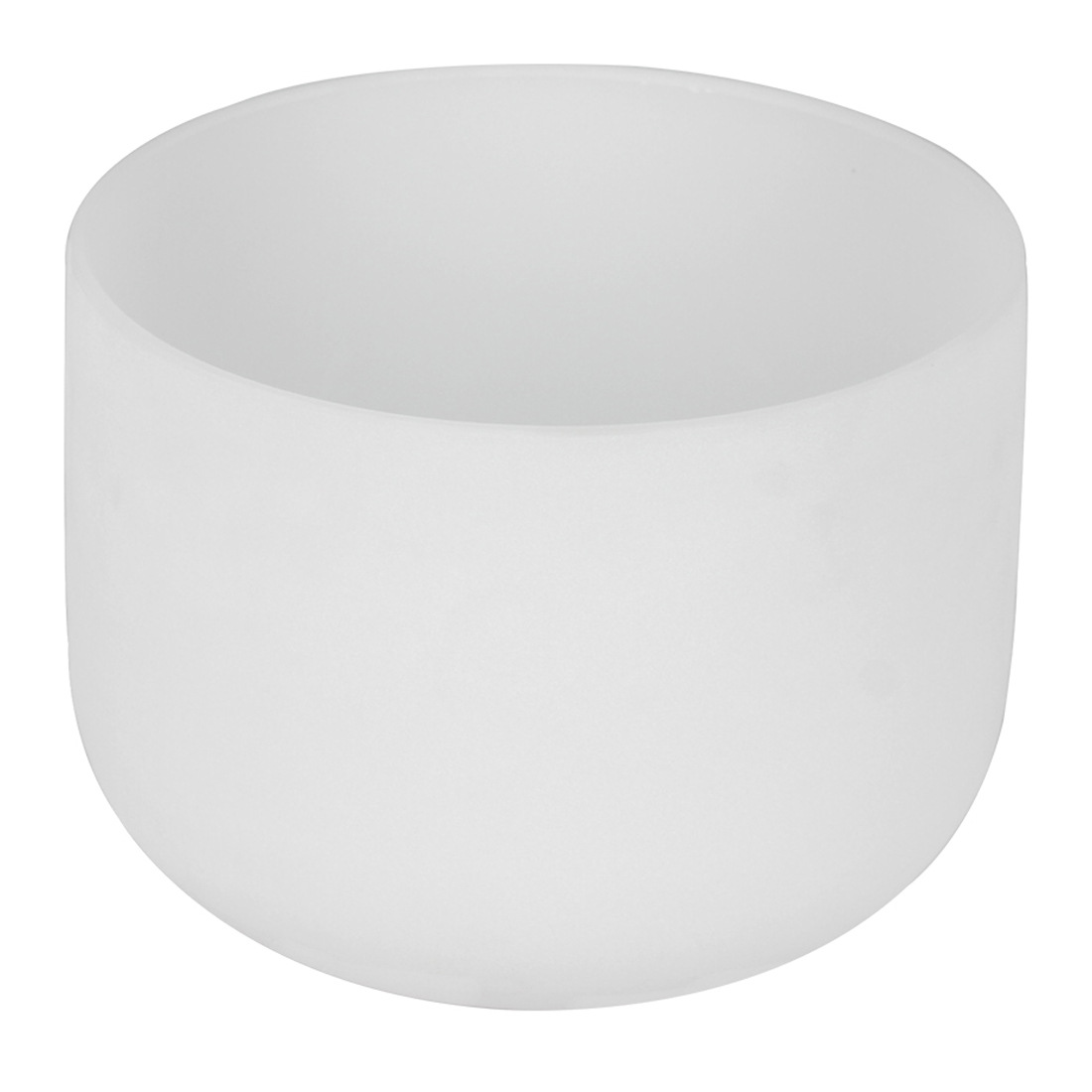 The manufacturer wholesals white Buddha sound bowls, 10-inch G-scale music bowls, singing bowls, and Buddha sound bowls made of quartz pic 2