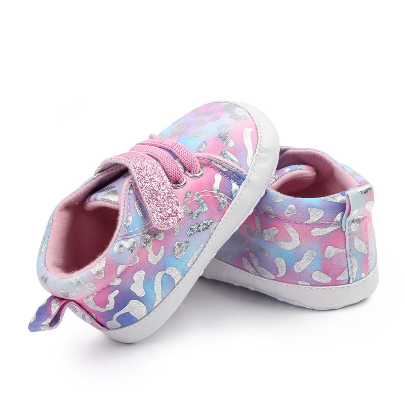 Soft-soled baby shoes for infants aged 0-12 months, indoor walking shoes in color and camouflage, Spring and Autumn 2773 pic 10