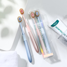 Japanese wide-head high-end soft-bristled toothbrush 3-piece set for adult teeth cleaning fine soft-bristled household gum protection toothbrush manufacturer wholesale pic 9