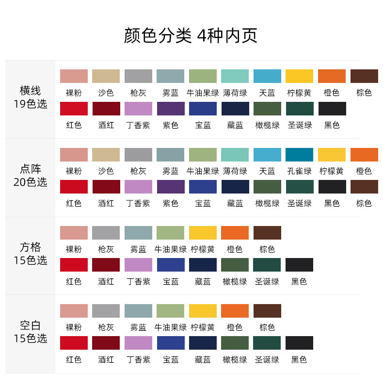 A5 high-end elastic band binding notebook, business office notepad gift box set, customized logo for annual meeting gifts pic 14