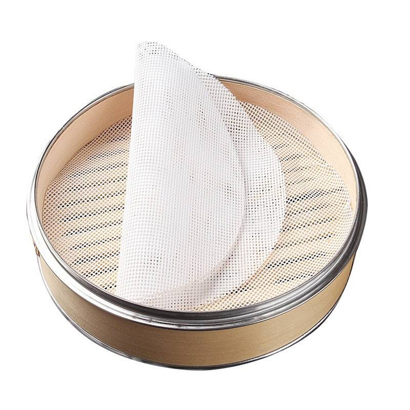 22 New silicone steamer mat, baking steamer cloth, non-stick oil drawer cloth, food-grade silicone mat, Xiaolongbao steamer mat pic 14