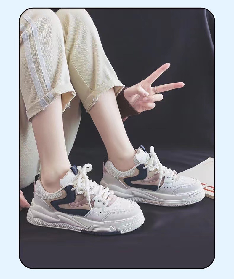 秋冬新款厚底休闲鞋学院风潮流时尚运动板鞋学生百搭潮流板鞋女款详情19