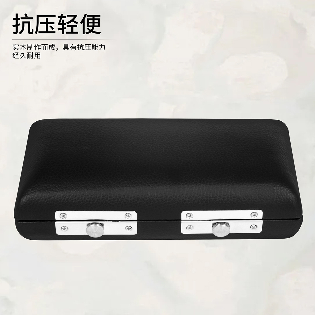 Wholesale flute head box, leather flute head storage box, silver-plated flute elbow pipe, flute pipe protection box, musical instrument accessories pic 5