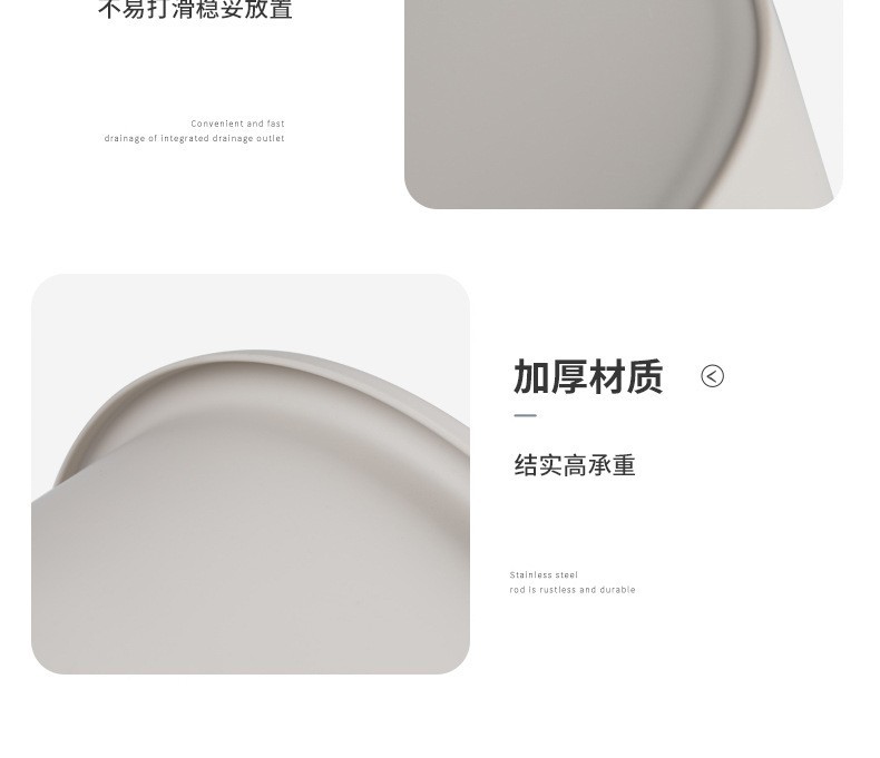 厂家批发加厚加深磨砂简约家用学生宿舍洗衣洗脸洗菜塑料广告脸盆详情8