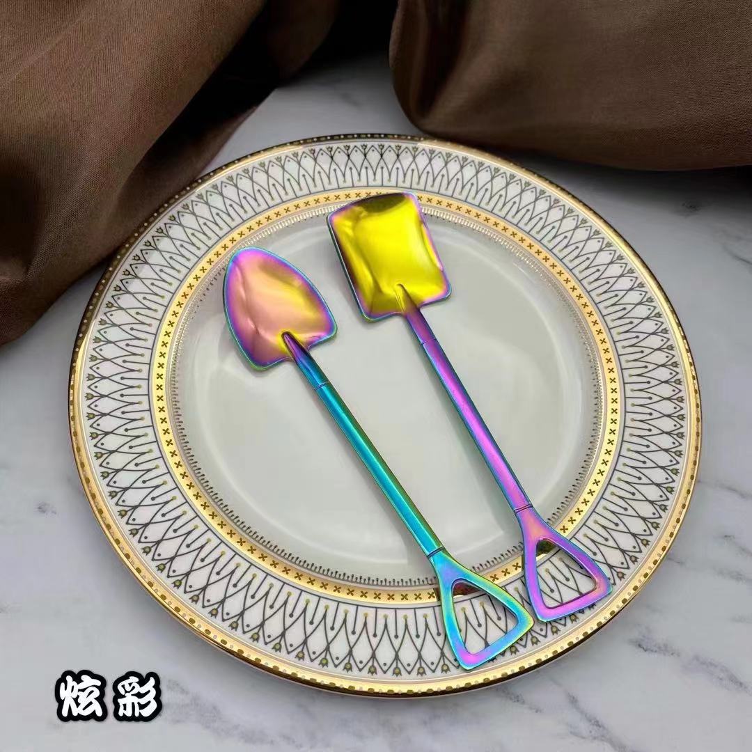 Wholesale of stainless steel simple fruit spoons pic 6