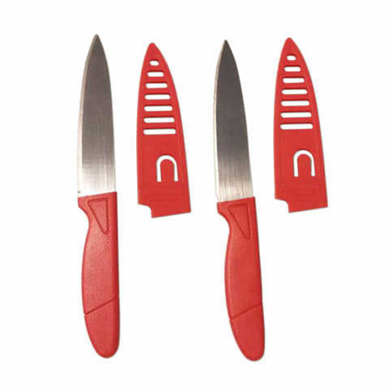 Factory direct supply of one-yuan small red set knives, fruit knives and peelers wholesale two-yuan store supply pic 3