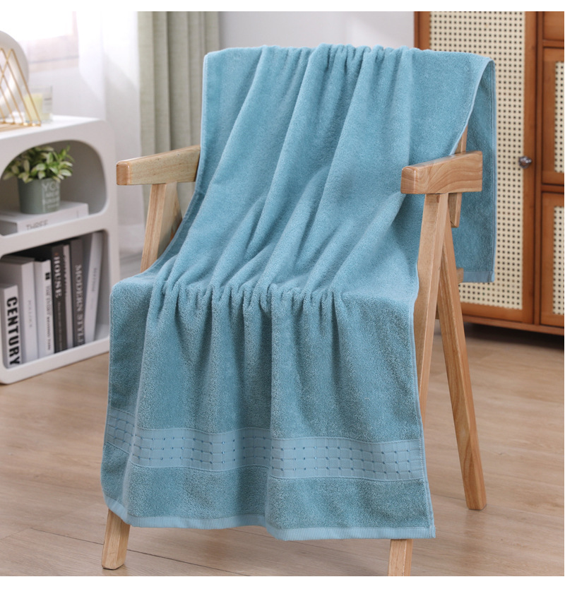 Pure cotton towels, bath towels, hotel beauty salon large bath towels, household absorbent all-cotton face towels for both men and women wholesale pic 15