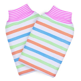 厂家直供搓澡巾搓泥加厚擦灰洗澡布搓背手套家用搓背沐浴手套详情25