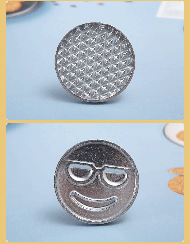 Wholesale of cross-border zinc alloy biscuit molds, smiling face pastry cakes, cake die-cutting machines, baking utensils and kitchen tools pic 11