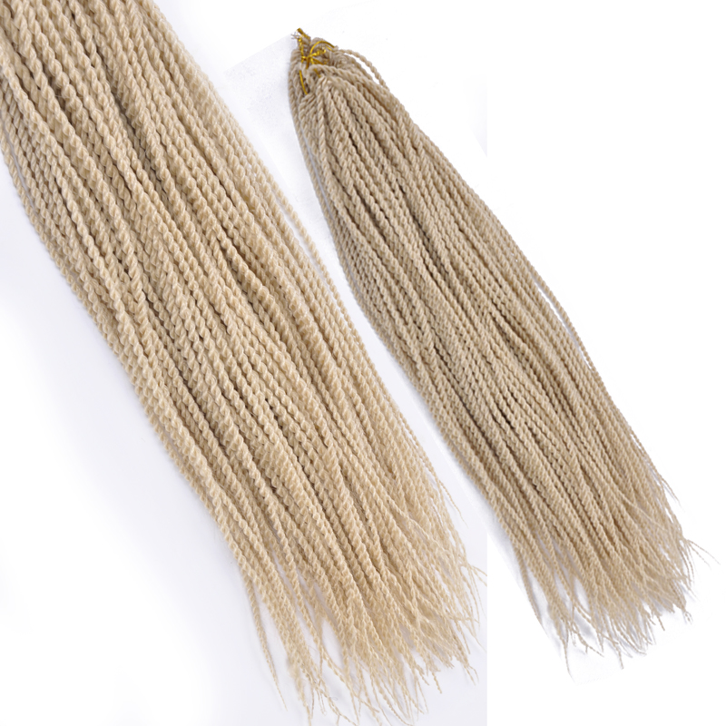 假发女长直发 黑人脏辫 Senegal braid hair 手搓辫长发详情11