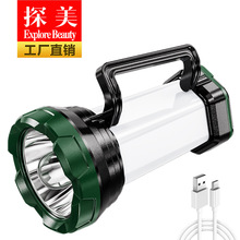 厂家批发XML-T6/U2 L2伸缩变焦迷你强光充电铝合金手电筒详情13