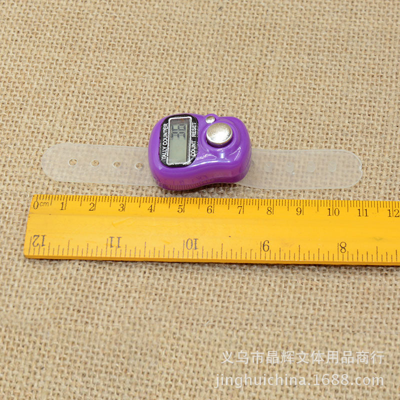 Factory direct sales of mixed-color mini finger electronic counter ring counter 1011 pic 11