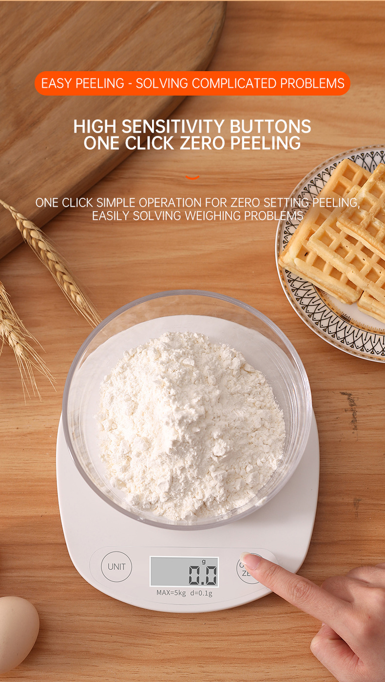 家用厨房食物称小型迷你电子烘焙克重称小台秤高精度厨房秤电子秤详情23