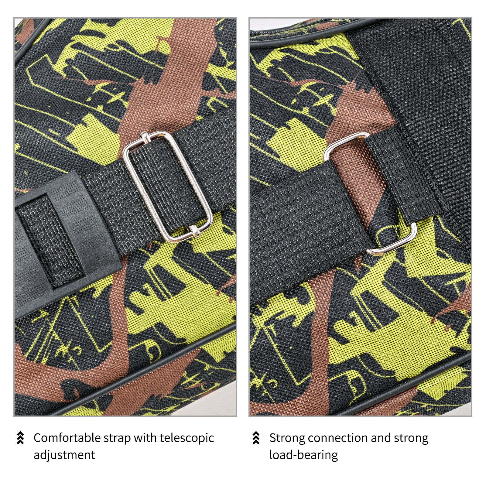 LEO/ Leou 28259 [Camouflage Fishing Rod Bag] Foldable Cross-border European Fishing Gear Bag pic 8