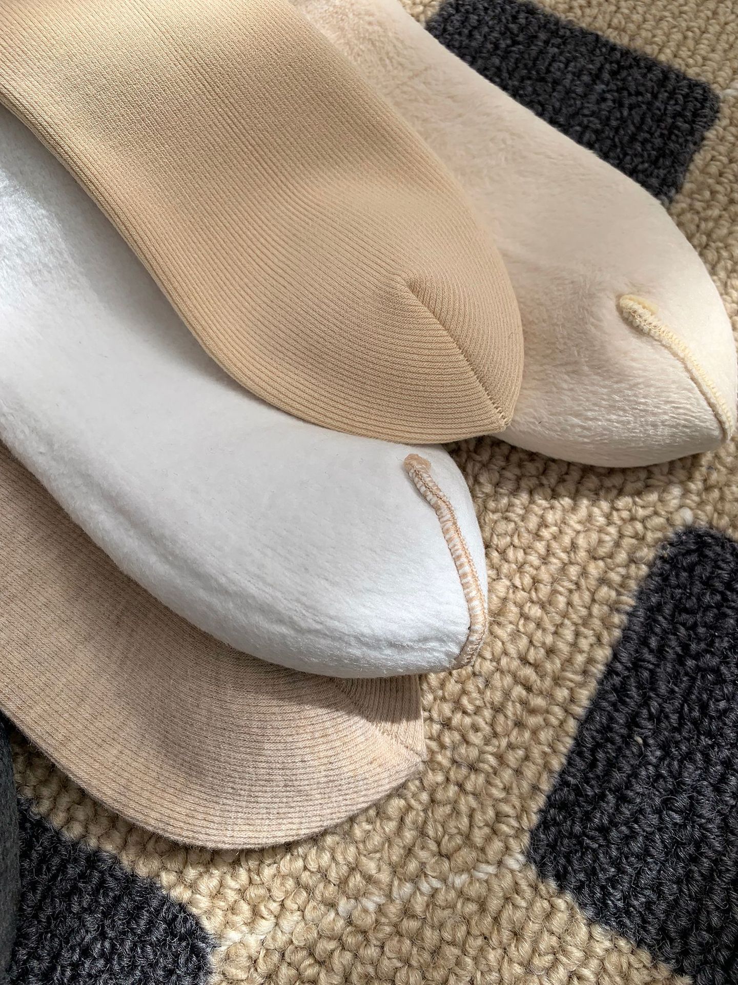 Unisex couple style fleece and thickened warm snow socks, mid-length home cotton socks, postpartum socks, floor socks pic 31