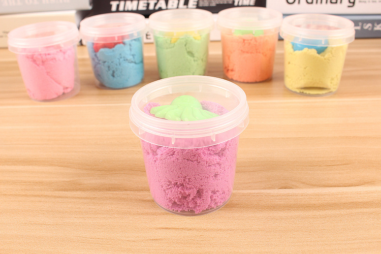 玩具棉花拉力沙瓶装送模具益智科童玩具沙 环保彩沙拉送模具1详情19